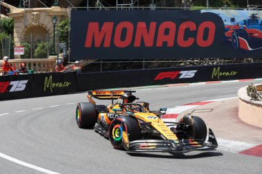  Oscar Piastri (AUS) - McLaren Formula 1 Takımı - McLaren MCL39 - Mercedesduring Formula 1 Tag Heurer Grand Prix de Monaco 2025, Monte Carlo (MC), 23-25 Mayıs 2025