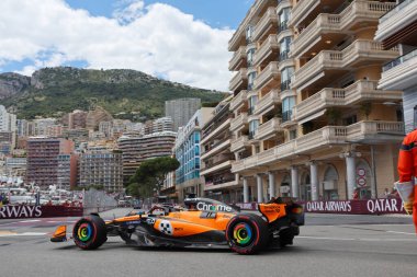  Oscar Piastri (AUS) - McLaren Formula 1 Takımı - McLaren MCL39 - Mercedes Formula 1 Taurer Grand Prix de Monaco 2025, Mayıs 23-25, 2025