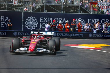  Charles Leclerc (MON) - Scuderia Ferrari - Ferrari SF-25 - Ferrari Formula 1 Tag Heurer Grand Prix de Monaco 2025 Monte Carlo (MC), 23-25 Mayıs 2025