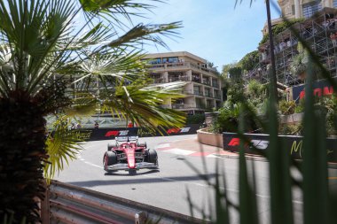  Charles Leclerc (MON) - Scuderia Ferrari - Ferrari SF-25 - Ferrari Formula 1 Tag Heurer Grand Prix de Monaco 2025, Mayıs 23-25
