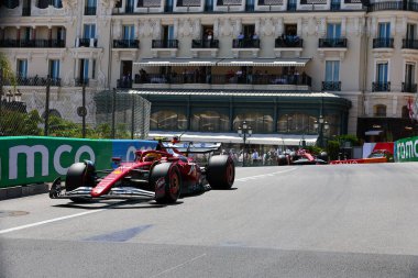  Lewis Hamilton (GBR) - Scuderia Ferrari - Ferrari SF-25 - Ferrari Formula 1 Tag Heurer Grand Prix de Monaco 2025 Monte Carlo (MC), 23-25 Mayıs 2025