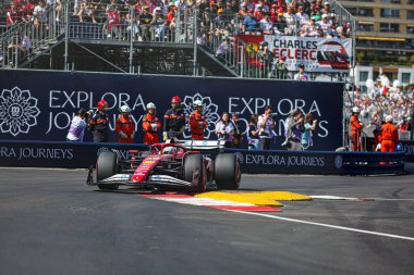  Charles Leclerc (MON) - Scuderia Ferrari - Ferrari SF-25 - Ferrari Formula 1 Tag Heurer Grand Prix de Monaco 2025 Monte Carlo (MC), 23-25 Mayıs 2025