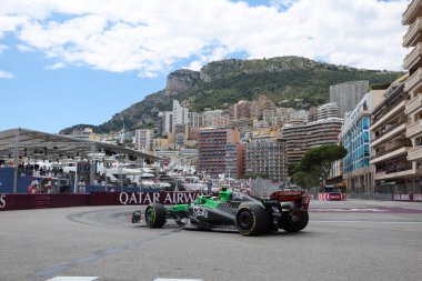 Gabriel Bortoleto (BRA) Formula 1 Tag Heurer Grand Prix de Monaco 2025, 23-25 Mayıs 2025 tarihleri arasında Monte Carlo 'da F1 Team Sauber takımının hisseleri