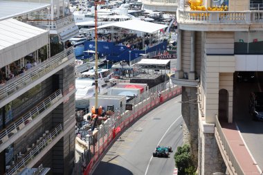  Fernando Alonso (ESP) - Aston Martin Aramco F1 Takımı - Aston Martin AMR25 - Mercedesduring Formula 1 Taurer Grand Prix de Monaco 2025, Monte Carlo (MC), 23-25 Mayıs 2025