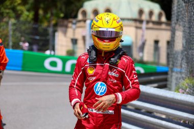  Lewis Hamilton (GBR) - Scuderia Ferrari - Ferrari SF-25 - Ferrari Formula 1 Tag Heurer Grand Prix de Monaco 2025, Mayıs 23-25
