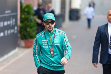  Fernando Alonso (ESP) - Aston Martin Aramco F1 Takımı - Aston Martin AMR25 - Mercedes Formula 1 Taurer Grand Prix de Monaco 2025, Mayıs 23-25