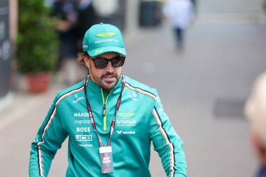  Fernando Alonso (ESP) - Aston Martin Aramco F1 Takımı - Aston Martin AMR25 - Mercedes Formula 1 Taurer Grand Prix de Monaco 2025, Mayıs 23-25