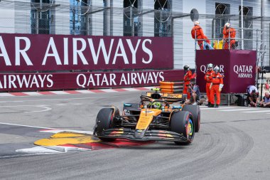  Lando Norris (GBR) - McLaren Formula 1 Takımı - McLaren MCL39 - Mercedes Formula 1 Taurer Grand Prix de Monaco 2025, Mayıs 23-25