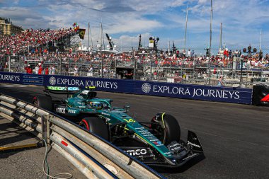  Fernando Alonso (ESP) - Aston Martin Aramco F1 Takımı - Aston Martin AMR25 - Mercedes Formula 1 Tag Heurer Grand Prix de Monaco 2025 Monte Carlo (MC), 23-25 Mayıs 2025