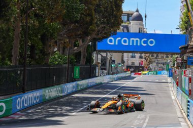  Oscar Piastri (AUS) - McLaren Formula 1 Takımı - McLaren MCL39 - Mercedes Formula 1 Tag Heurer Grand Prix de Monaco 2025 Monte Carlo (MC), 23-25 Mayıs 2025