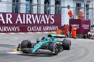  Fernando Alonso (ESP) - Aston Martin Aramco F1 Takımı - Aston Martin AMR25 - Mercedes Formula 1 Taurer Grand Prix de Monaco 2025, Mayıs 23-25