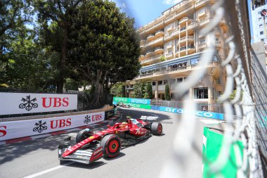  Lewis Hamilton (GBR) - Scuderia Ferrari - Ferrari SF-25 - Ferrari Formula 1 Tag Heurer Grand Prix de Monaco 2025, Mayıs 23-25