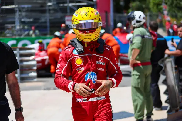  Lewis Hamilton (GBR) - Scuderia Ferrari - Ferrari SF-25 - Ferrari Formula 1 Tag Heurer Grand Prix de Monaco 2025, Mayıs 23-25