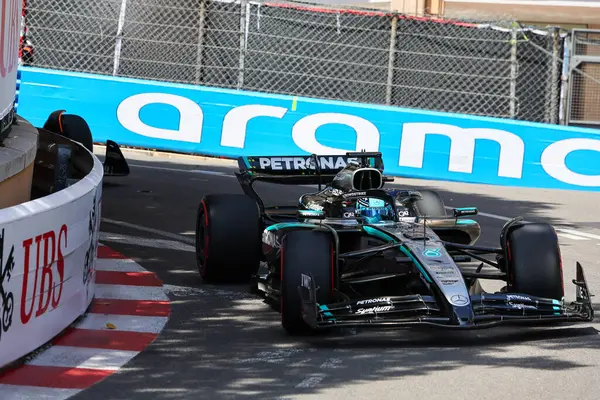  George Russell (GBR) - Mercedes-AMG PETRONAS F1 Takımı - Mercedes W16 - Mercedes E Performansı Formula 1 Taurer Grand Prix de Monaco 2025 Monte Carlo (MC), 23-25 Mayıs 2025