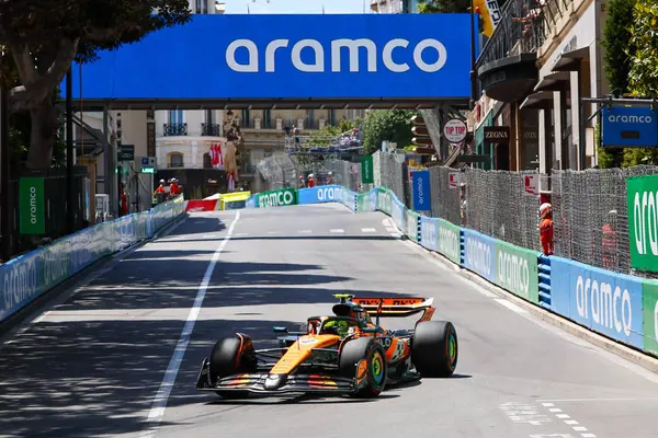  Lando Norris (GBR) - McLaren Formula 1 Takımı - McLaren MCL39 - Mercedesduring Formula 1 Etiketi Heurer Grand Prix de Monaco 2025 Monte Carlo (MC), 23-25 Mayıs 2025