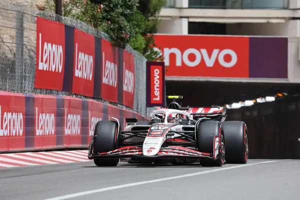  Oliver Bearman (GBR) - Cuma günü Monte Carlo 'da Formula 1 Tag Heurer Grand Prix de Monaco 2025' in serbest antrenman seansı sırasında Haas F1 Takımı, 23-25 Mayıs 2025