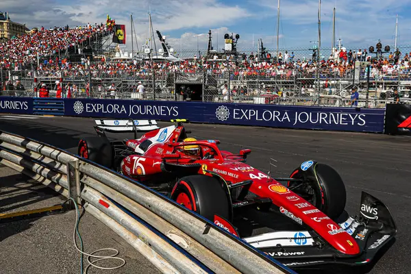  Lewis Hamilton (GBR) - Scuderia Ferrari - Ferrari SF-25 - Ferrari Formula 1 Tag Heurer Grand Prix de Monaco 2025 Monte Carlo (MC), 23-25 Mayıs 2025