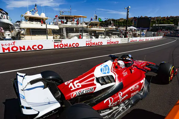  Charles Leclerc (MON) - Scuderia Ferrari - Ferrari SF-25 - Ferrari Yarış sırasında, Pazar, Formula 1 Tag Heurer Grand Prix de Monaco 2025, Mayıs 23-25