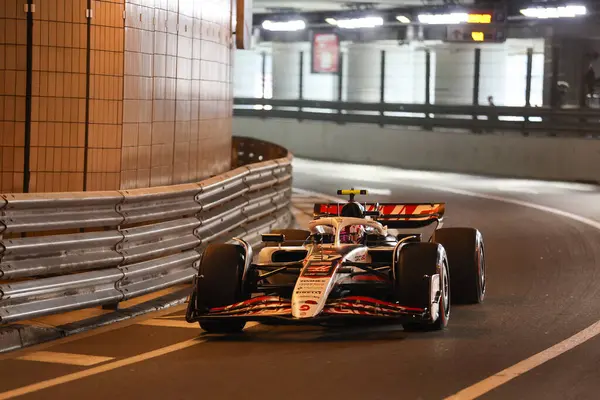  Oliver Bearman (GBR) - Cuma günü Monte Carlo 'da Formula 1 Tag Heurer Grand Prix de Monaco 2025' in serbest antrenman seansı sırasında Haas F1 Takımı, 23-25 Mayıs 2025