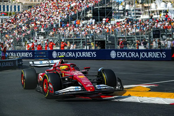  Lewis Hamilton (GBR) - Scuderia Ferrari - Ferrari SF-25 - Ferrari Formula 1 Tag Heurer Grand Prix de Monaco 2025 Monte Carlo (MC), 23-25 Mayıs 2025