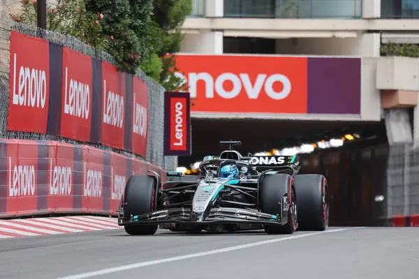  George Russell (GBR) - Mercedes-AMG PETRONAS F1 Takımı - Mercedes W16 - Mercedes E Performansı Formula 1 Taurer Grand Prix de Monaco 2025 Monte Carlo (MC), 23-25 Mayıs 2025