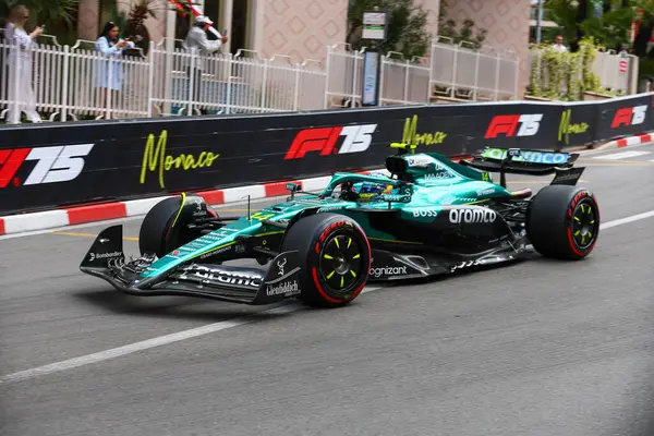  Fernando Alonso (ESP) - Aston Martin Aramco F1 Takımı - Aston Martin AMR25 - Mercedesduring Friday Free Praction of Formula 1 Tag Heurer Grand Prix de Monaco 2025, May 23-25