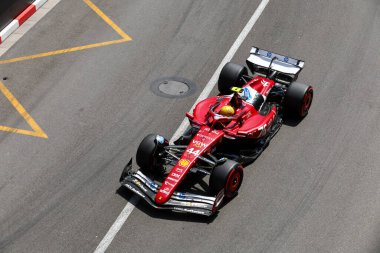  Lewis Hamilton (GBR) - Scuderia Ferrari - Ferrari SF-25 - Ferrari Formula 1 Tag Heurer Grand Prix de Monaco 2025, Mayıs 23-25