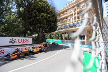  Lando Norris (GBR) - McLaren Formula 1 Takımı - McLaren MCL39 - Mercedes Formula 1 Tag Heurer Grand Prix de Monaco 2025 Monte Carlo (MC), 23-25 Mayıs 2025