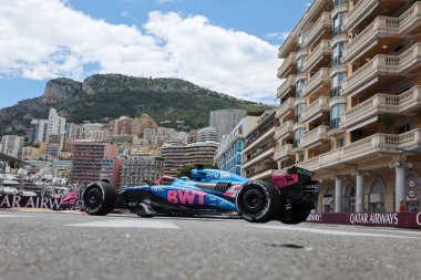 Pierre Gasly (FRA) - Alpine F1 Takımı - Alpine A525 - Formula 1 Taurer Grand Prix de Monaco 2025 Formula 1 'in Cuma günkü Serbest Denemesi sırasında Monte Carlo' da (MC) 23-25 Mayıs 2025