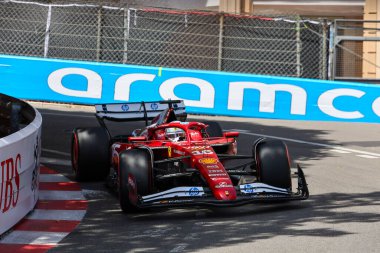  Charles Leclerc (MON) - Scuderia Ferrari - Ferrari SF-25 - Ferrari Formula 1 Tag Heurer Grand Prix de Monaco 2025 Monte Carlo (MC), 23-25 Mayıs 2025