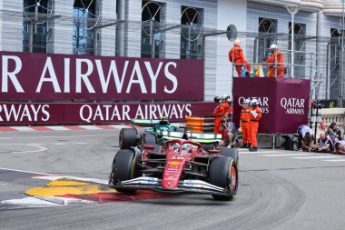  Charles Leclerc (MON) - Scuderia Ferrari - Ferrari SF-25 - Ferrari Formula 1 Formula Heurer Grand Prix de Monaco 2025 tarihinde Monte Carlo (MC), 23-25 Mayıs 2025