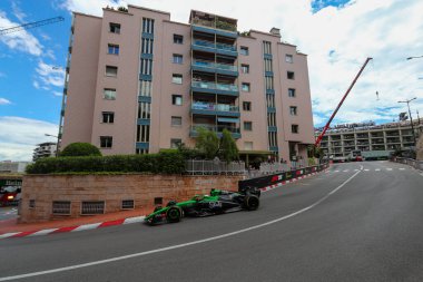 Nico Hulkenberg (GER) - Stake F1 Team Sauber - Sauber C45 - Ferrari Formula 1 Taurer Grand Prix de Monaco 2025 tarihinde Monte Carlo (MC), 23-25 Mayıs 2025