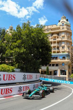  Fernando Alonso (ESP) - Aston Martin Aramco F1 Takımı - Aston Martin AMR25 - Mercedesduring Formula 1 Taurer Grand Prix de Monaco 2025, Monte Carlo (MC), 23-25 Mayıs 2025