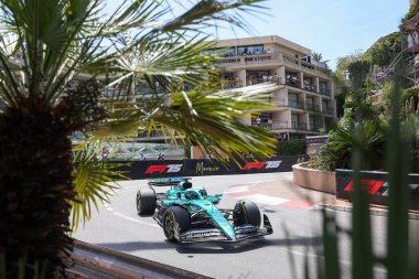  Lance Stroll (CAN) - Aston Martin Aramco F1 Takımı - Aston Martin AMR25 - Mercedesduring Formula 1 Tag Heurer Grand Prix de Monaco 2025 Monte Carlo (MC), 23-25 Mayıs 2025