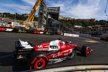  Charles Leclerc (MON) - Scuderia Ferrari - Ferrari SF-25 - Ferrari Formula 1 Tag Heurer Grand Prix de Monaco 2025 Monte Carlo (MC), 23-25 Mayıs 2025