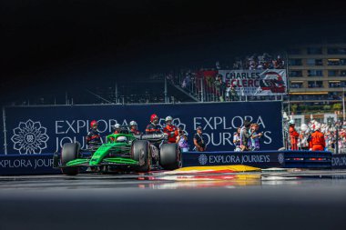  Nico Hulkenberg (GER) - Stake F1 Team Sauber - Sauber C45 - Formula 1 Tag Heurer Grand Prix de Monaco 2025 Monte Carlo (MC), 23-25 Mayıs 2025