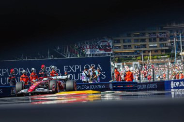  Charles Leclerc (MON) - Scuderia Ferrari - Ferrari SF-25 - Ferrari Formula 1 Tag Heurer Grand Prix de Monaco 2025 Monte Carlo (MC), 23-25 Mayıs 2025