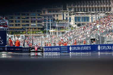  Charles Leclerc (MON) - Scuderia Ferrari - Ferrari SF-25 - Ferrari Formula 1 Tag Heurer Grand Prix de Monaco 2025 Monte Carlo (MC), 23-25 Mayıs 2025
