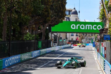  Lance Stroll (CAN) - Aston Martin Aramco F1 Takımı - Aston Martin AMR25 - Formula 1 Tag Heurer Grand Prix de Monaco 2025 Monte Carlo (MC), 23-25 Mayıs 2025