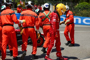  Lewis Hamilton (GBR) - Scuderia Ferrari - Ferrari SF-25 - Ferrari Formula 1 Tag Heurer Grand Prix de Monaco 2025, Mayıs 23-25