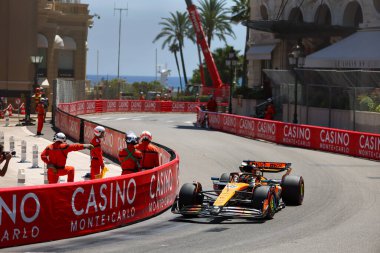  Oscar Piastri (AUS) - McLaren Formula 1 Takımı - McLaren MCL39 - Mercedes Formula 1 Tag Heurer Grand Prix de Monaco 2025 Monte Carlo (MC), 23-25 Mayıs 2025