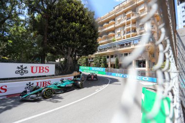  Lance Stroll (CAN) - Aston Martin Aramco F1 Takımı - Aston Martin AMR25 - Formula 1 Tag Heurer Grand Prix de Monaco 2025 Monte Carlo (MC), 23-25 Mayıs 2025