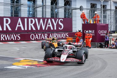  Esteban Ocon (FRA) - Haas F1 Takımı - Haas VF-25 - Ferrari Formula 1 Taurer Grand Prix de Monaco 2025 tarihinde Monte Carlo (MC), 23-25 Mayıs 2025