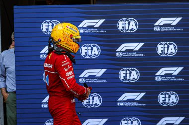  Lewis Hamilton (GBR) - Scuderia Ferrari - Ferrari SF-25 - Ferrari Formula 1 Tag Heurer Grand Prix de Monaco 2025 Monte Carlo (MC), 23-25 Mayıs 2025