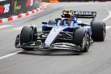  Carlos Sainz Jr. (ESP) - Williams Racing - Williams FW47 - Mercedesduring Friday Free Practice Sesion of Formula 1 Taurer Grand Prix de Monaco 2025, May 23-25