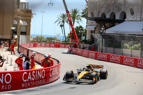  Lando Norris (GBR) - McLaren Formula 1 Takımı - McLaren MCL39 - Mercedesduring Formula 1 Etiketi Heurer Grand Prix de Monaco 2025 Monte Carlo (MC), 23-25 Mayıs 2025