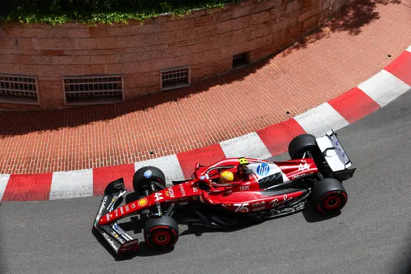  Lewis Hamilton (GBR) - Scuderia Ferrari - Ferrari SF-25 - Ferrari Formula 1 Tag Heurer Grand Prix de Monaco 2025 Monte Carlo (MC), 23-25 Mayıs 2025