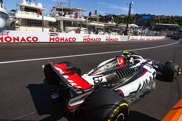  Oliver Bearman (GBR) - Pazar günkü yarışta Haas F1 Takımı, Formula 1 Taurer Grand Prix de Monaco 2025 Monte Carlo (MC), 23-25 Mayıs 2025