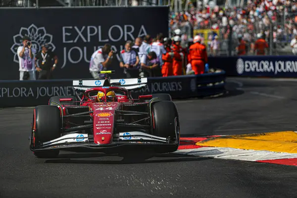  Lewis Hamilton (GBR) - Scuderia Ferrari - Ferrari SF-25 - Ferrari Formula 1 Tag Heurer Grand Prix de Monaco 2025 Monte Carlo (MC), 23-25 Mayıs 2025