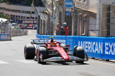  Lewis Hamilton (GBR) - Scuderia Ferrari - Ferrari SF-25 - Ferrari - Raceday Formula 1 Tag Heurer Grand Prix de Monaco 2025, Mayıs 23-25